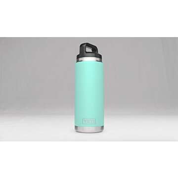 YETI Rambler 26 oz Vacuum Insulated Stainless Steel Bottle with TripleHaul Cap, Seafoam