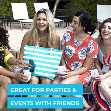 PortoVino Tote Beach Bag for Wine Lovers Stylish Design