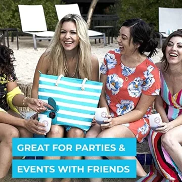 PortoVino Tote Beach Bag for Wine Lovers Stylish Design