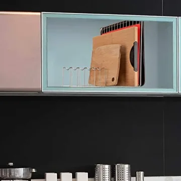 Slideep Pot Pan Lid Organizer for Kitchen Efficiency