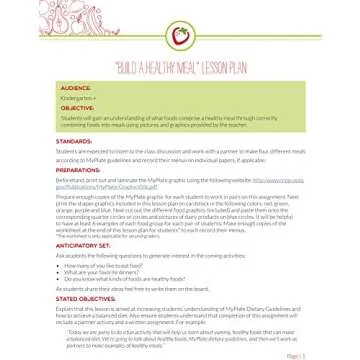 Health Beet MyPlate Portion Control Plate for Balanced Meals