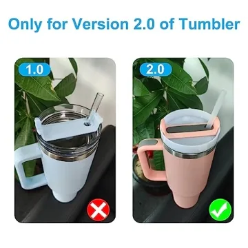 Spill-Proof Silicone Accessory Set for Stanley Cups