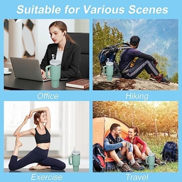 Spill-Proof Silicone Accessory Set for Stanley Cups