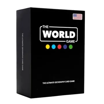 The World Game - Geography Card Game - Educational Games for Kids, Family and Adults - Cool Learning...