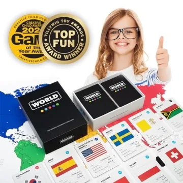 The World Game - Fun Geography Cards for Kids