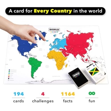 The World Game - Fun Geography Cards for Kids