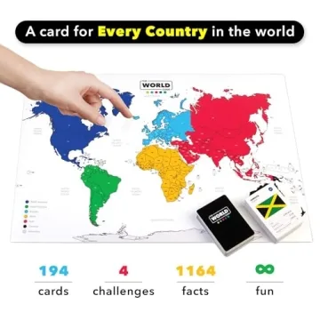 The World Game - Fun Geography Cards for Kids