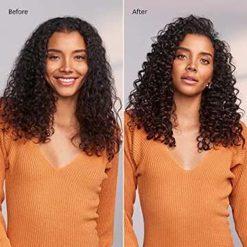 T3 SinglePass Curl Professional Curling Iron Custom Blend Ceramic Long Barrel Curling and Wave Iron with Adjustable Heat Settings for Shiny Smooth Curls and Waves, ½ inch, White/Rose Gold