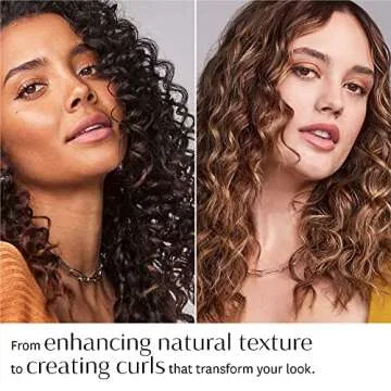 T3 SinglePass Curl Professional Curling Iron Custom Blend Ceramic Long Barrel Curling and Wave Iron with Adjustable Heat Settings for Shiny Smooth Curls and Waves, ½ inch, White/Rose Gold