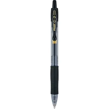 Pilot G2 Gel Pens - Bold Point 1 mm, Pack of 5