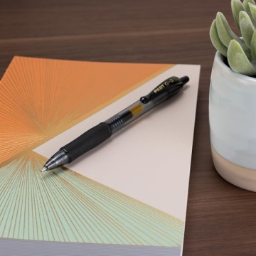 Pilot G2 Gel Pens - Bold Point 1 mm, Pack of 5