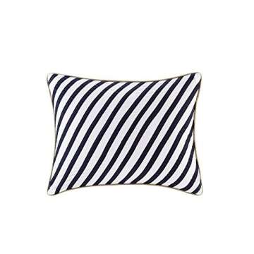 Comfort Spaces Casual Comforter Set Sporty Design, Vibrant Color, Active Lifestyle Boys Bedroom Décor, All Season Soft Microfiber Bedding Set, Decorative Pillow, Sham Blue/White Queen 4 Piece