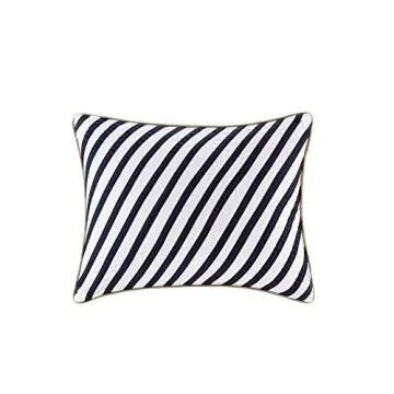 Comfort Spaces Casual Comforter Set Sporty Design, Vibrant Color, Active Lifestyle Boys Bedroom Décor, All Season Soft Microfiber Bedding Set, Decorative Pillow, Sham Blue/White Queen 4 Piece