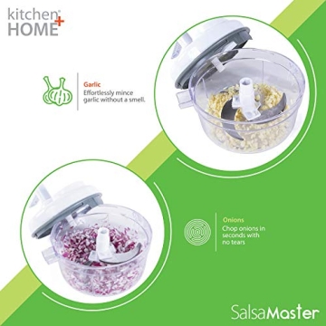 Salsa Master Manual Food Processor Chopper Blender