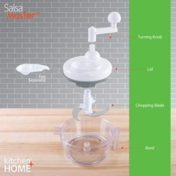Salsa Master Manual Food Processor Chopper Blender