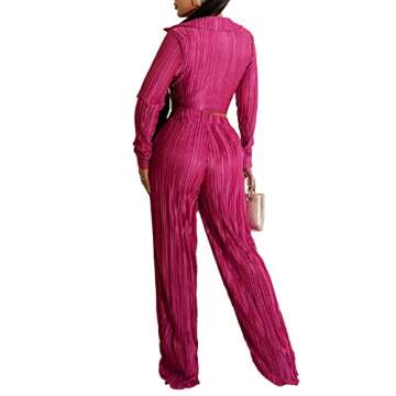 Alllife Women's Pink 2 Piece Sexy Summer Outfits: Clubwear Set