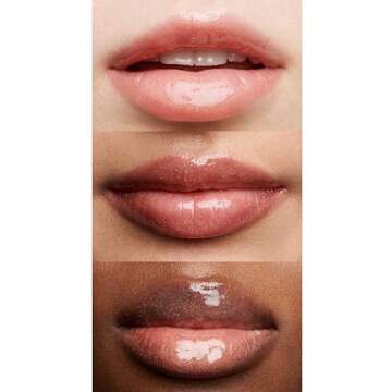 e.l.f. Lip Lacquer, Nourishing, Non-Sticky Ultra-Shine Lip Gloss With Sheer Color, Infused With Vitamins A & E, Vegan & Cruelty-Free, Mauve Glitz