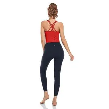 HeyNuts Longline Zeal Sports Bra for Women - True Red