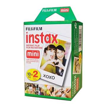 Fujifilm Instax Mini 11 Camera + Fuji Instant Instax Film (40 Sheets) & Includes Case + Assorted Frames + Photo Album + 4 Color Filters and More Bundle (Pink)
