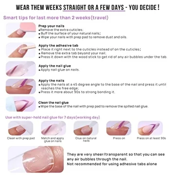 BTArtbox Medium Almond Press On Nails for Everyone