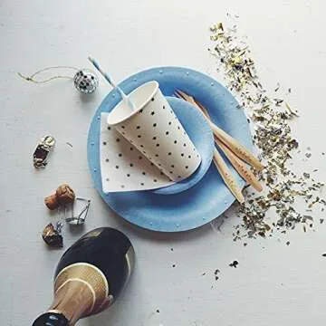 Susty Party SPNPCTGRY Napkins, Pack of 200, silver, grey, white