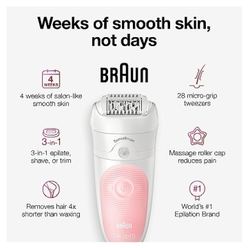 Braun Silk-épil 5 5-620: Best Hair Removal Epilator