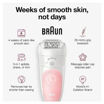 Braun Silk-épil 5 5-620: Best Hair Removal Epilator