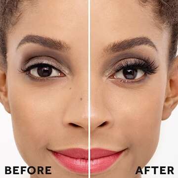 Eylure Luxe Silk Marquise Reusable Eyelashes, Adhesive Included, 1 Pair