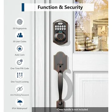 Smart Fingerprint Door Lock - TEEHO TE002