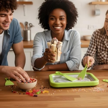 Delightful Rolled Ice Cream Maker Kit 2026 - Custom Homemade Desserts for Families