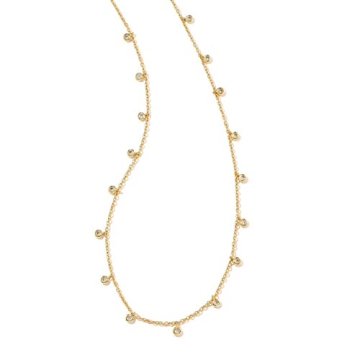 Kendra Scott Amelia Chain Necklace: Elegant 14k Gold-Plated Fashion Jewelry for All Occasions