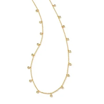 Kendra Scott Amelia Chain Necklace: Elegant 14k Gold-Plated Fashion Jewelry for All Occasions