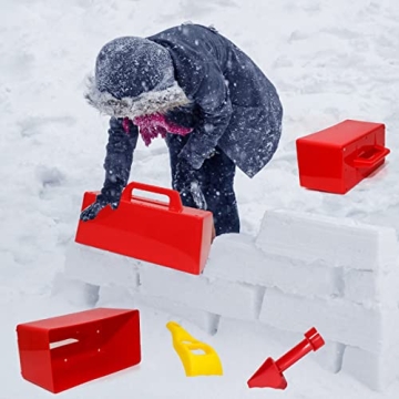 Exciting Holady Snow Fort Building Block Set for Kids