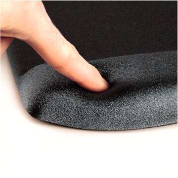 Fellowes PlushTouch Wrist Rest Mouse Pad for Comfort