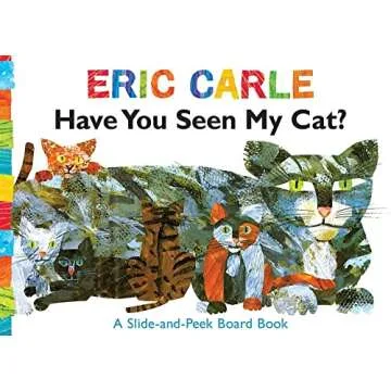 Have You Seen My Cat?: A Slide-and-Peek Board Book for Toddlers