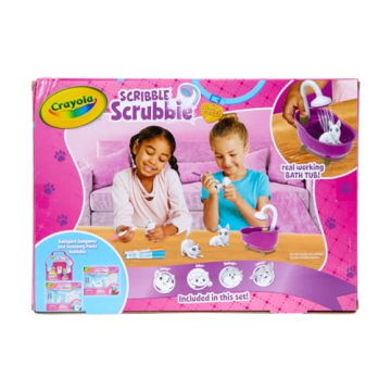 Crayola Scribble Scrubbie Pets Tub Set for Creative Kids