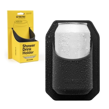 Tooletries Shower Drink Holder - Versatile Silicone Can Holder for Drinks