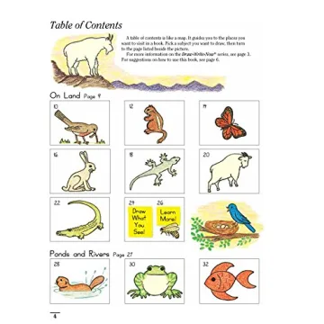 Discover Draw Write Now Book 6: Animals and Habitats