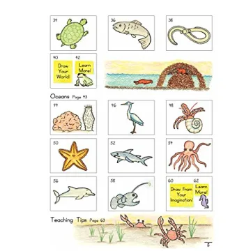 Discover Draw Write Now Book 6: Animals and Habitats