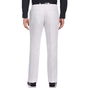 Perry Ellis Modern Fit Linen Dress Pants for Men