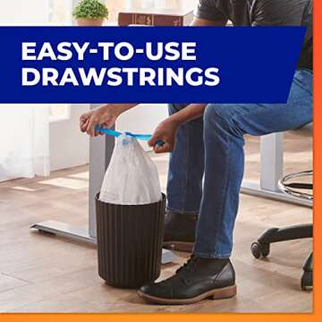 Hefty Small Trash Bags with Fabuloso Scent - 52 Count