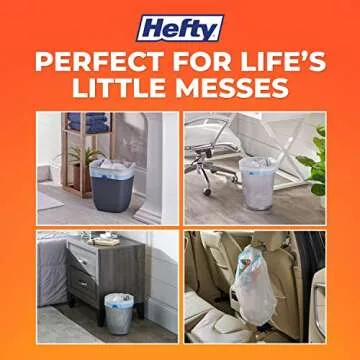 Hefty Small Trash Bags with Fabuloso Scent - 52 Count