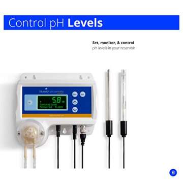 Bluelab pH Controller Connect with Monitoring, Dosing & Data Logging in Water, (EC/TDS/PPM) Digital ...