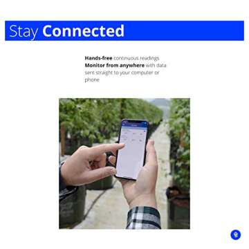 Bluelab pH Controller Connect with Monitoring, Dosing & Data Logging in Water, (EC/TDS/PPM) Digital Meter for Hydroponics & Indoor Plants (CONTPHCON)