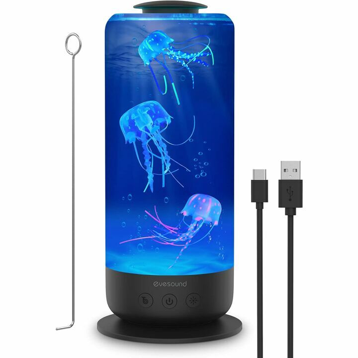 Color Changing Jellyfish Lava Lamp - 2.5L Mood Light