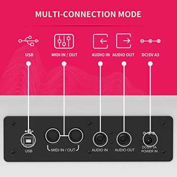 LAGRIMA Digital Piano with Bench for Everyone