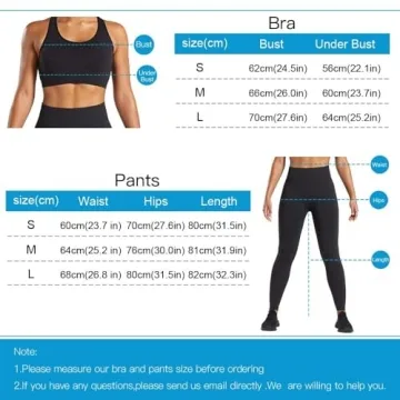 WodoWei Women's Seamless Legging & Sports Bra Set
