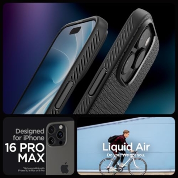 Spigen Liquid Air Case for iPhone 16 Pro Max