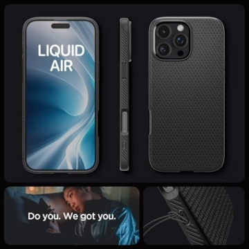 Spigen Liquid Air Case for iPhone 16 Pro Max
