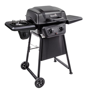 Charbroil Classic 2-Burner Propane Grill with Side Burner - Stainless Steel